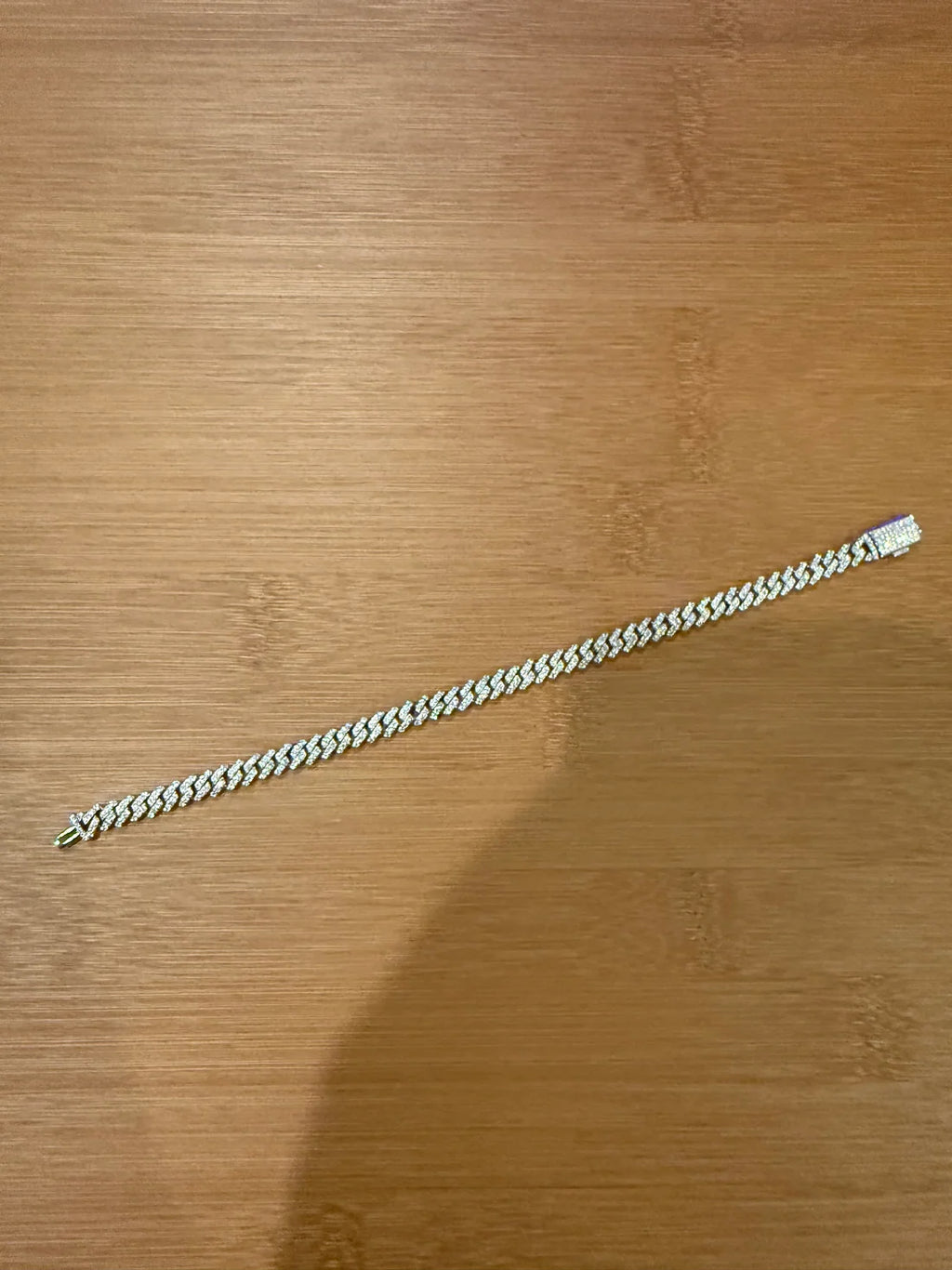 Moissanite Cuban Bracelet