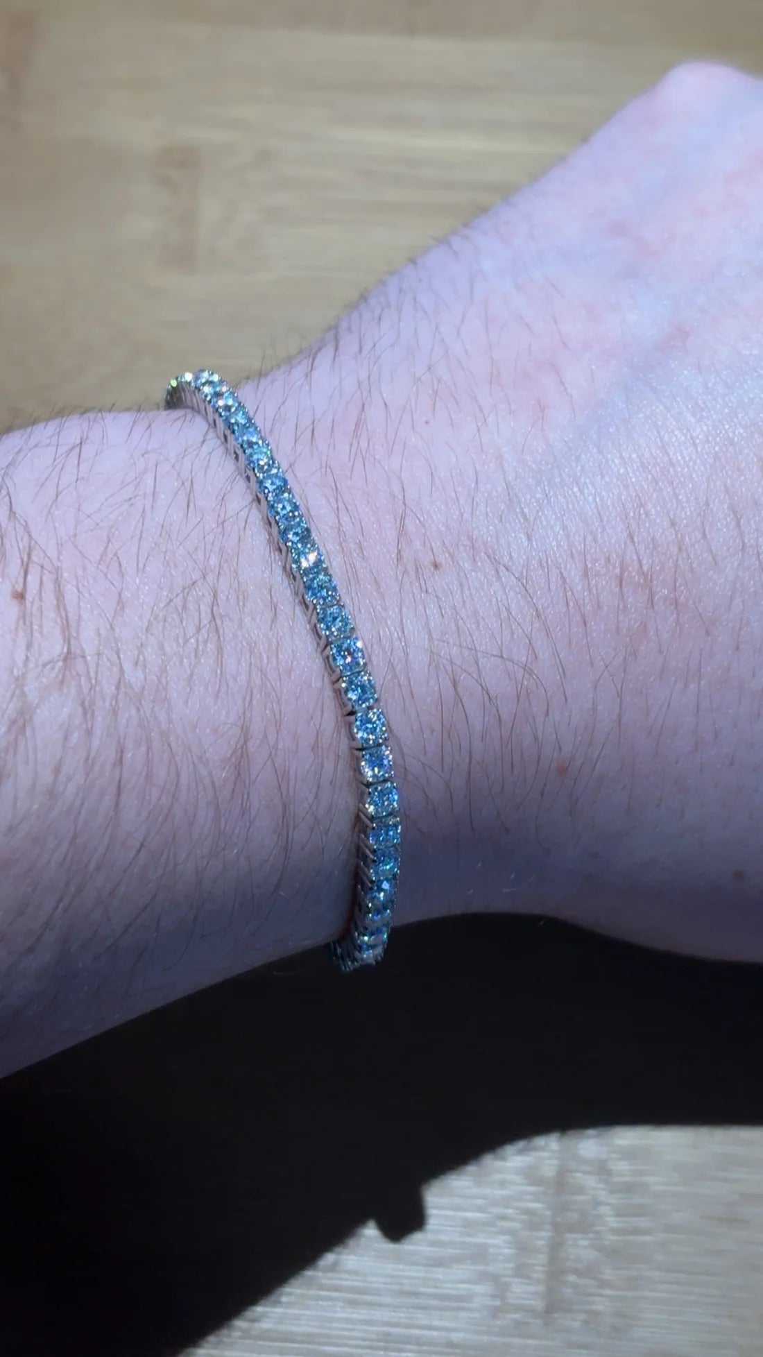 Moissanite Tennis Bracelet