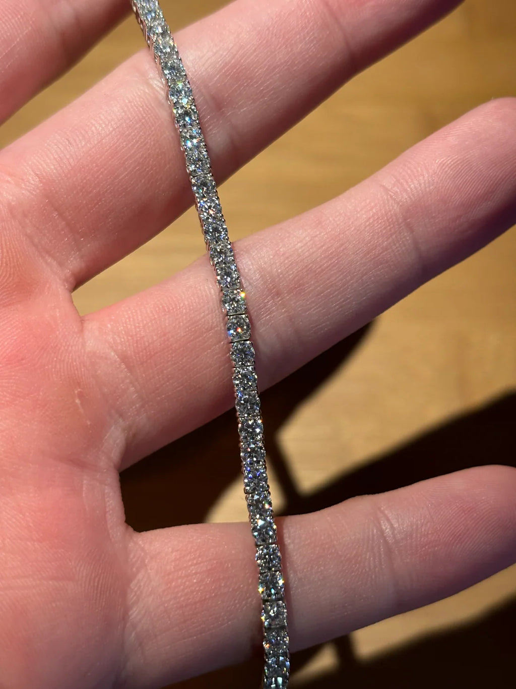 Moissanite Tennis Bracelet