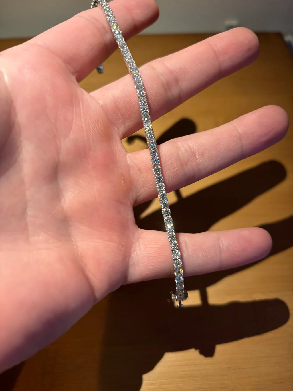 Moissanite Tennis Bracelet